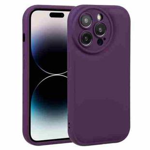 For iPhone 14 Pro Liquid Airbag Decompression Phone Case (Purple)