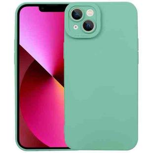 For iPhone 14 Liquid Silicone Full Coverage Phone Case (Green)