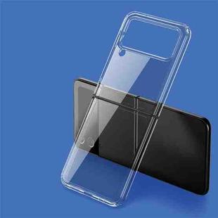 For Samsung Galaxy Z Flip4 Ice Crystal PC + TPU Phone Case(Transparent)