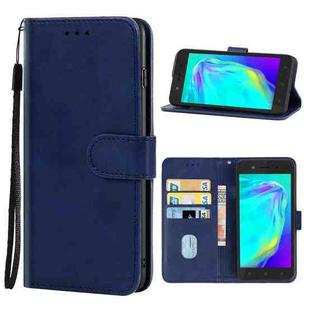 For Itel A17 Leather Phone Case(Blue)