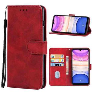 For Itel L6006 Leather Phone Case(Red)