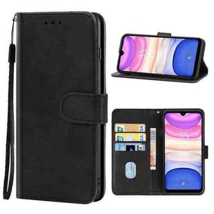 For Itel L6006 Leather Phone Case(Black)