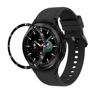 For Samsung Galaxy Watch 42mm Water Ghost Stainless Steel Bezel Ring(Black)