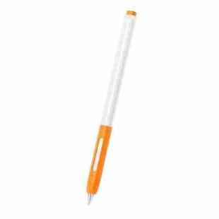 For Huawei M-Pencil 1 / 2 / 3 Universal Stylus Jelly Silicone Protective Cover(Orange)