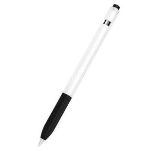 10 PCS / Set Stylus Jelly Silicone Protective Cover For Apple Pencil 1(Black)
