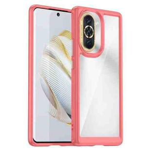 For Huawei nova 10 Colorful Series Acrylic + TPU Phone Case(Red)