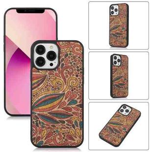 For iPhone 12 Pro Folk Customs TPU Phone Case(Pattern 8)