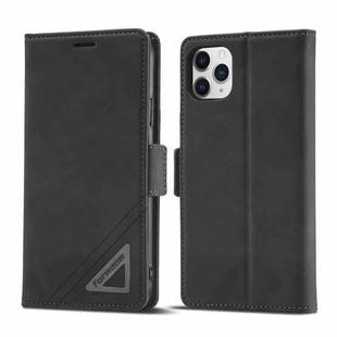 For iPhone 11 Pro Forwenw Dual-side Buckle Leather Phone Case (Black)