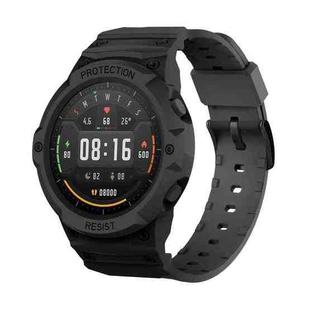 For Xiaomi Watch Color Sport Armor Unibody TPU Watch Band Case(Black)