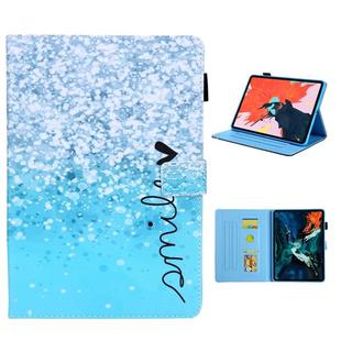 For iPad Pro 11 (2020) & (2018) Painted Pattern Tablet PC Protective Leather Case with Bracket & Card Slot & Photo Holder(Beautiful Bubbles)