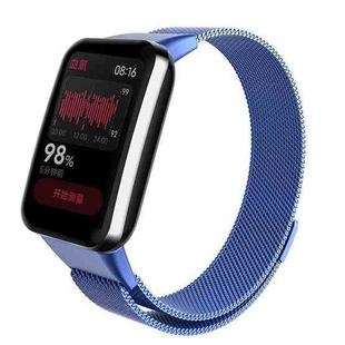 For Xiaomi Mi Band 7 Pro Milan Magnetic Metal Watch Band(Midnight Blue)