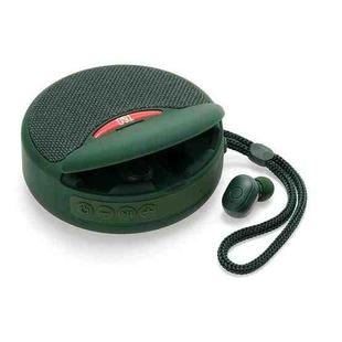 T&G TG808 2 in 1 Mini Wireless Bluetooth Speaker Wireless Headphones(Green)