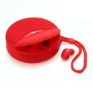 T&G TG808 2 in 1 Mini Wireless Bluetooth Speaker Wireless Headphones(Red)