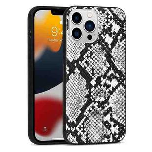 For iPhone 13 Pro Max TPU Leather Phone Case (Snake Texture)