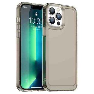 For iPhone 12 Pro Candy Series TPU Phone Case(Transparent Grey)