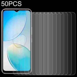 50 PCS 0.26mm 9H 2.5D Tempered Glass Film For Infinix Hot 12 Pro