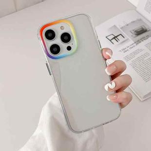 For iPhone 14 Pro Rainbow Phone Case(Transparent)