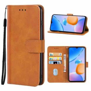 For Xiaomi Redmi 11 Prime Leather Phone Case(Brown)