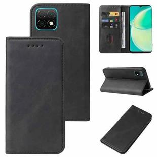 For Huawei Nova Y60 Magnetic Closure Leather Phone Case(Black)