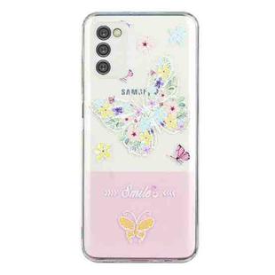 For Motorola Moto G42 Bronzing Butterfly Flower TPU Phone Case(Colorful Butterfly)