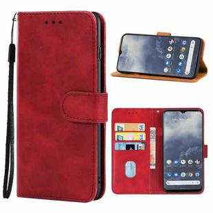 For Nokia G60 Leather Phone Case(Red)