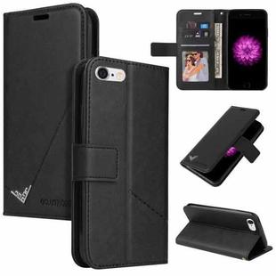 GQUTROBE Right Angle Leather Phone Case For iPhone 6 / 6S(Black)