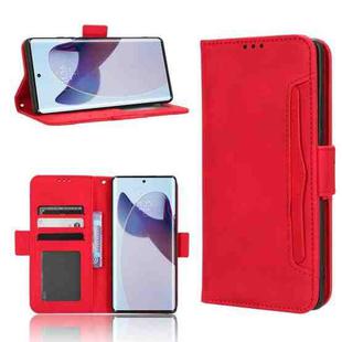 For Motorola Moto X30 Pro 5G / Edge 30 Ultra Skin Feel Calf Texture Card Slots Leather Phone Case(Red)