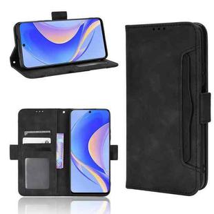 For Huawei nova Y90 Skin Feel Calf Texture Card Slots Leather Phone Case(Black)