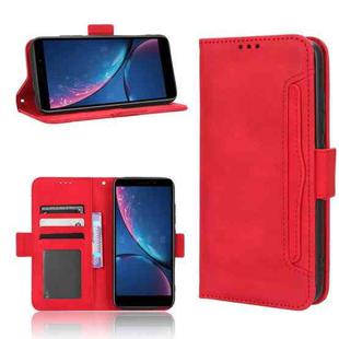 For HotPepper Serrano3 Skin Feel Calf Texture Card Slots Leather Phone Case(Red)