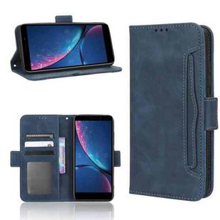 For HotPepper Serrano3 Skin Feel Calf Texture Card Slots Leather Phone Case(Blue)