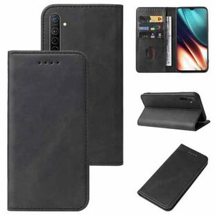 For OPPO K5 Magnetic Closure Leather Phone Case(Black)