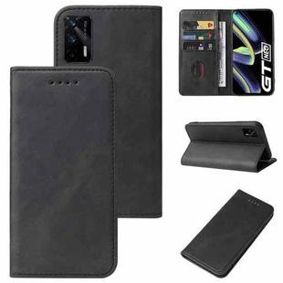 For Realme GT Neo Flash Magnetic Closure Leather Phone Case(Black)