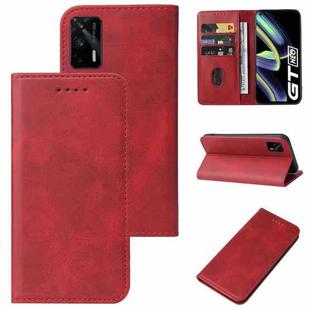 For Realme GT Neo Flash Magnetic Closure Leather Phone Case(Red)