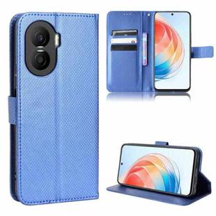 For Honor X40i Diamond Texture Leather Phone Case(Blue)