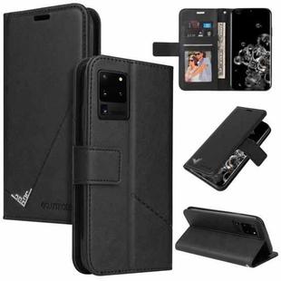 For Huawei P40 Pro GQUTROBE Right Angle Leather Phone Case(Black)