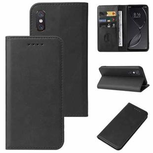For Xiaomi Mi 8 Explorer Magnetic Closure Leather Phone Case(Black)
