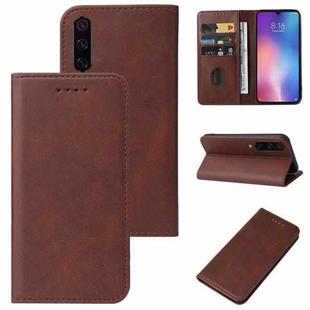 For Xiaomi Mi 9 Explorer Magnetic Closure Leather Phone Case(Brown)