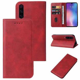 For Xiaomi Mi 9 Explorer Magnetic Closure Leather Phone Case(Red)