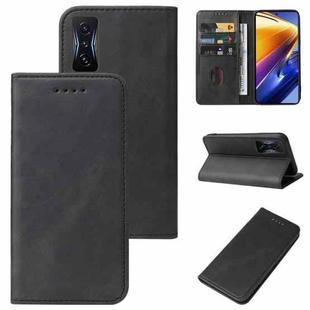 For Xiaomi Poco F4 GT Magnetic Closure Leather Phone Case(Black)