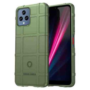 For T-Mobile REVVL 6 5G Full Coverage Shockproof TPU Phone Case(Green)