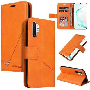 For Samsung Galaxy A32 5G GQUTROBE Right Angle Leather Phone Case(Orange)
