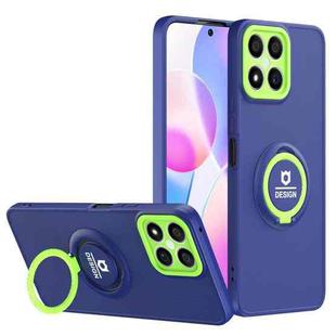 For Honor X8/X30i Eagle Eye Ring Holder Phone Case(Blue + Green)