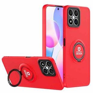 For Honor X8/X30i Eagle Eye Ring Holder Phone Case(Red + Black)