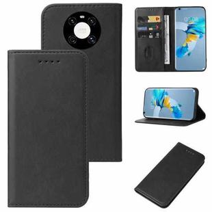 For Huawei Mate 40E 4G Magnetic Closure Leather Phone Case(Black)