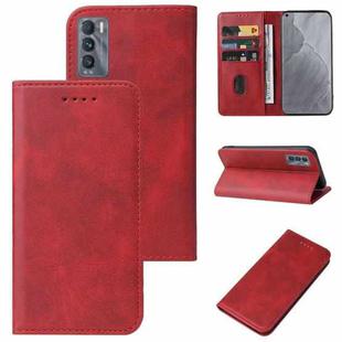 For Realme GT Master Magnetic Closure Leather Phone Case(Red)