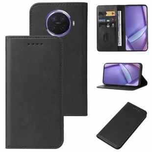 For OPPO Ace2 Magnetic Closure Leather Phone Case(Black)