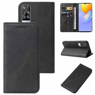 For vivo Y51a Magnetic Closure Leather Phone Case(Black)