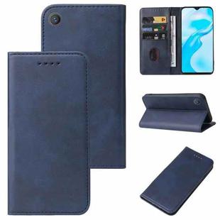 For vivo Y1s / Y91C / Y90 Magnetic Closure Leather Phone Case(Blue)