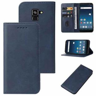 For Samsung Galaxy Feel 2 / SC-02L JP Magnetic Closure Leather Phone Case(Blue)
