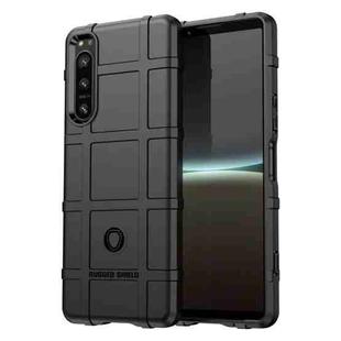 For Sony Xperia 5 IV Full Coverage Shockproof TPU Phone Case(Black)